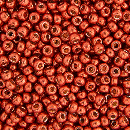 Miyuki Seed Beads 11-0 GLVZD Duracoat Berry